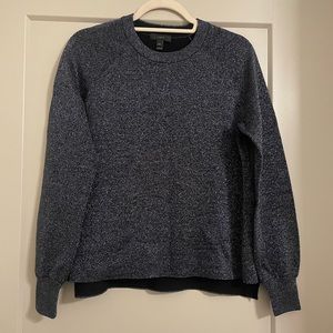 Jcrew metallic shimmer sweater size XS